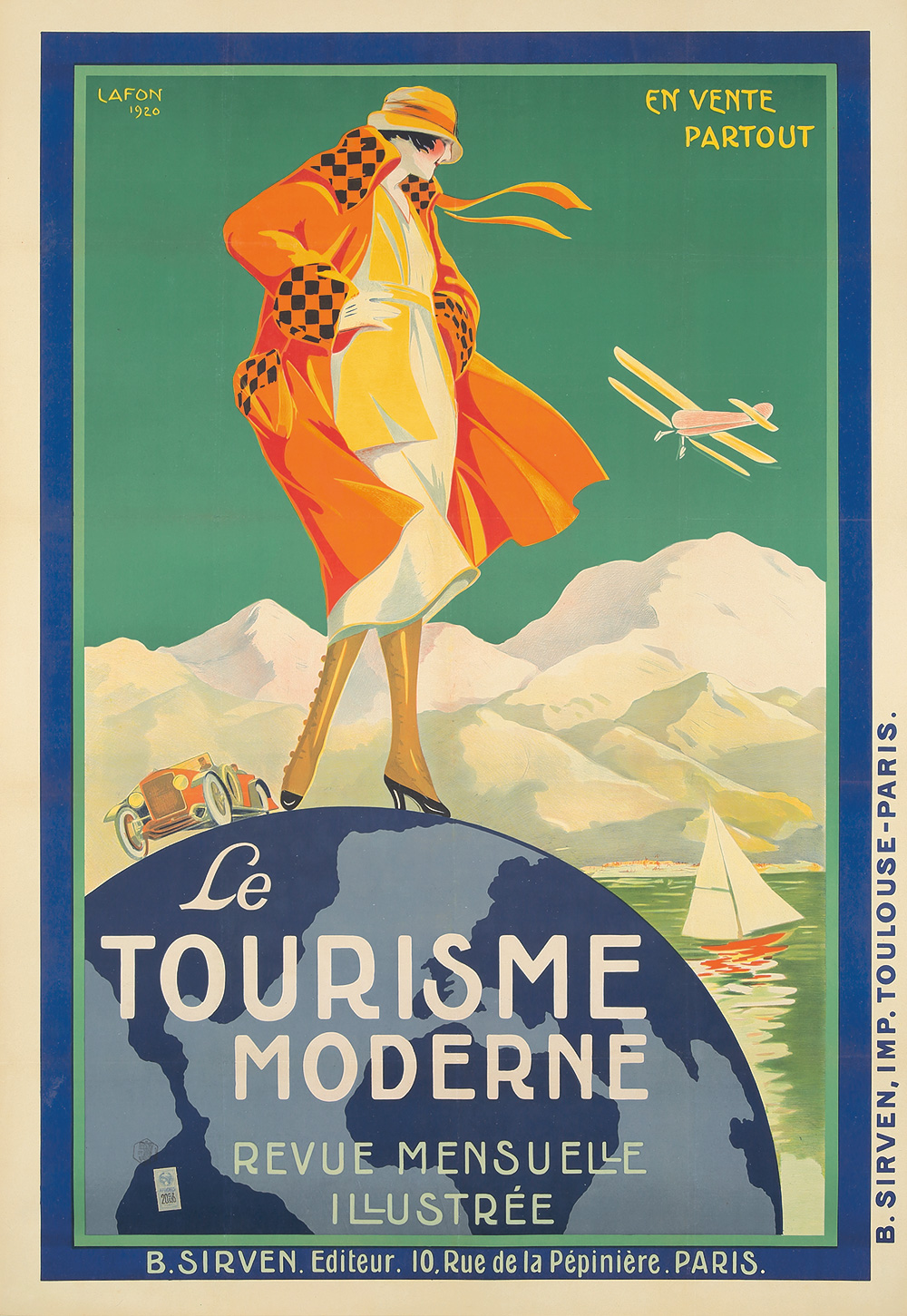 Vintage Travel Advertising Poster A4 RE PRINT Suede 