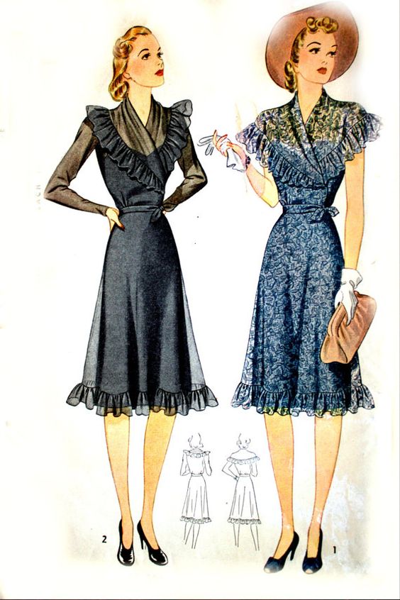 1940 dress style