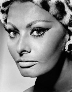 Sophia Loren smokey eye