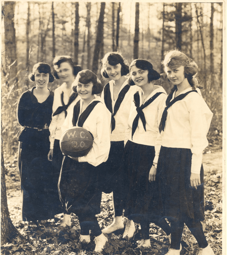 vintage women's basketball