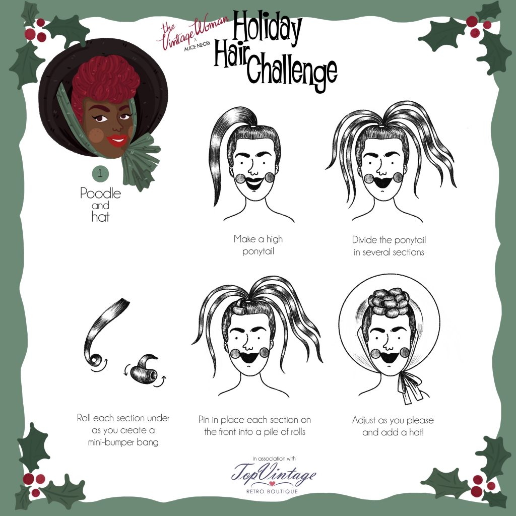 Holiday Vintage Hair Challenge 2020 – The Vintage Woman