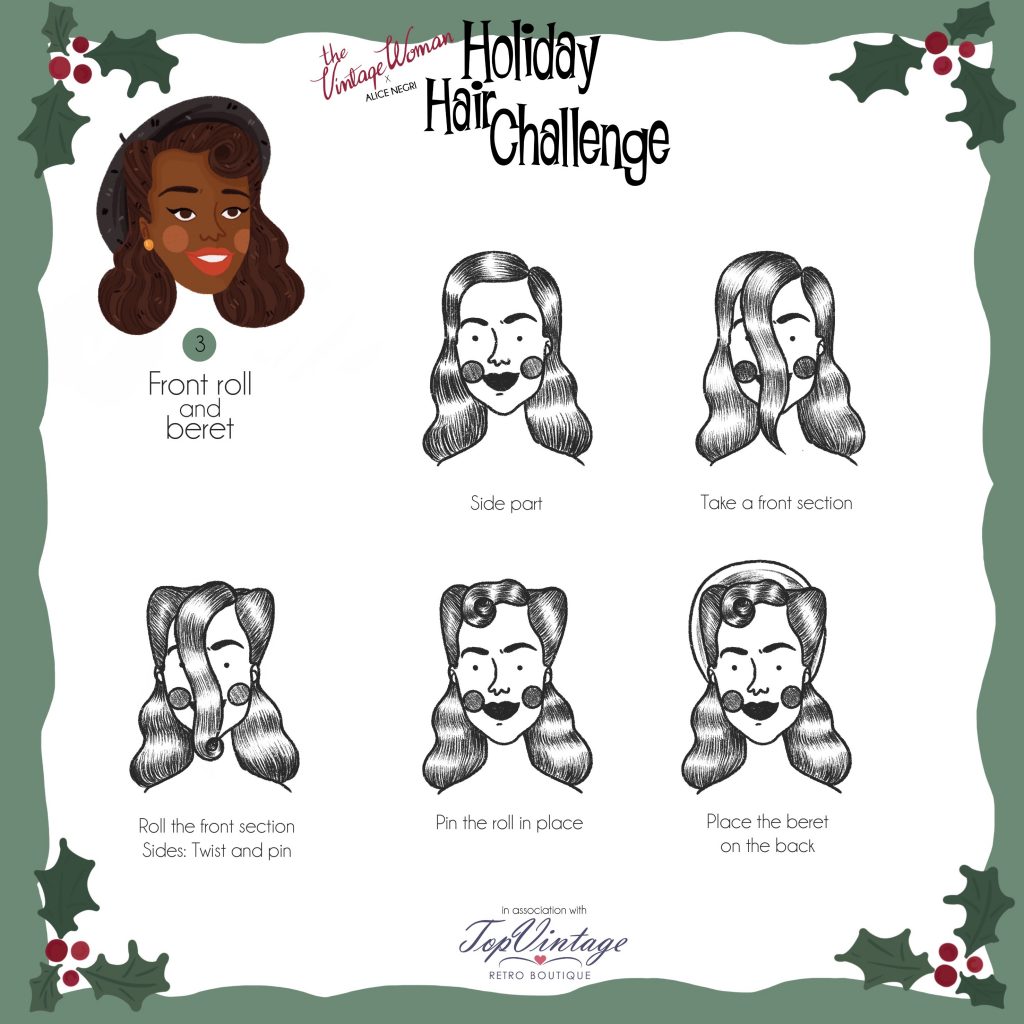 Holiday Vintage Hair Challenge 2020 – The Vintage Woman